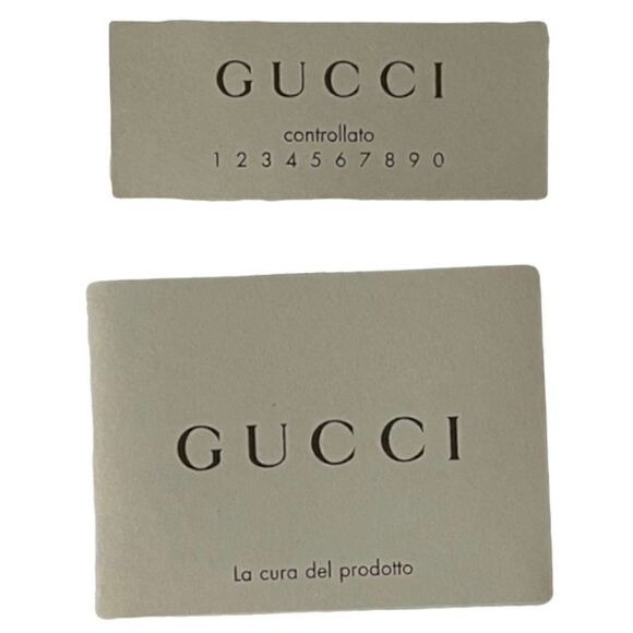 Gucci Denim Leather Trim Zip Around Wallet New - Picture 11 of 12